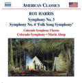 R. Harris: Symphony Nos 3&4 - CD