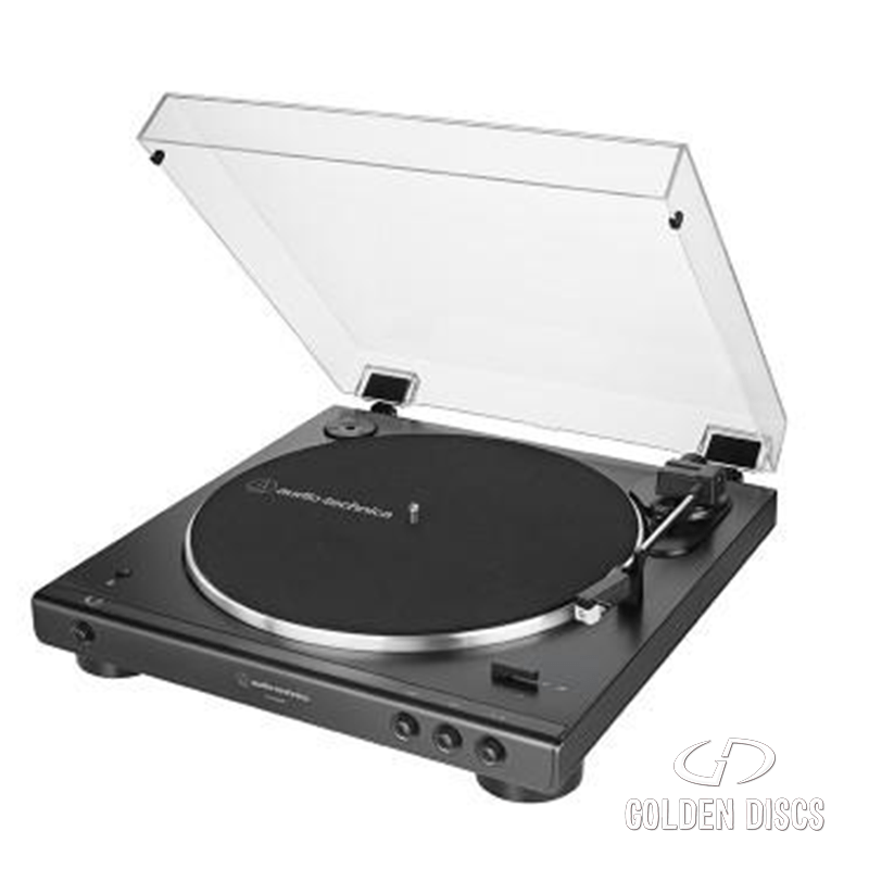 Audio-Technica AT-LP60XBT Automatic Belt Drive Turntable (Black) [Tech & Turntables]