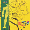 Chumei Watanabe: Kotetsu Jeeg Tv Bgm Best Collection (Original Soundtrack) - Yellow Marble Colored Vinyl - (VINYL LP)