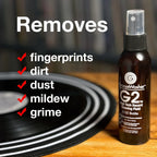 GrooveWasher Hardwood Record Cleaning Kit (Deluxe Set)
