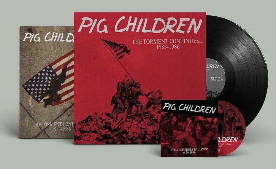 Pig Children: Torment Continues 1983-1986 - Black Vinyl with Bonus CD -LP